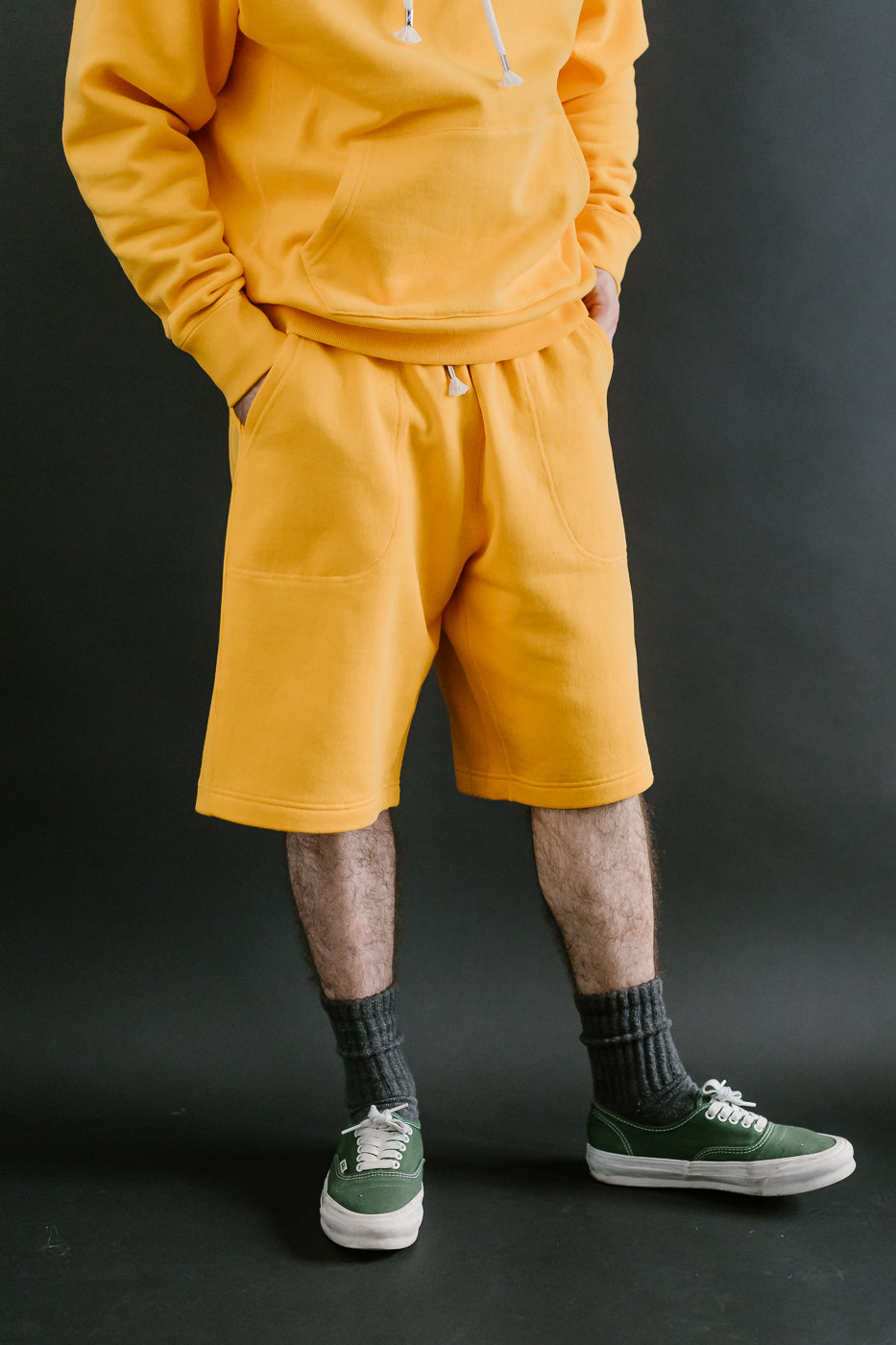 Sweat Shorts - Super Looper French Terry - Marigold