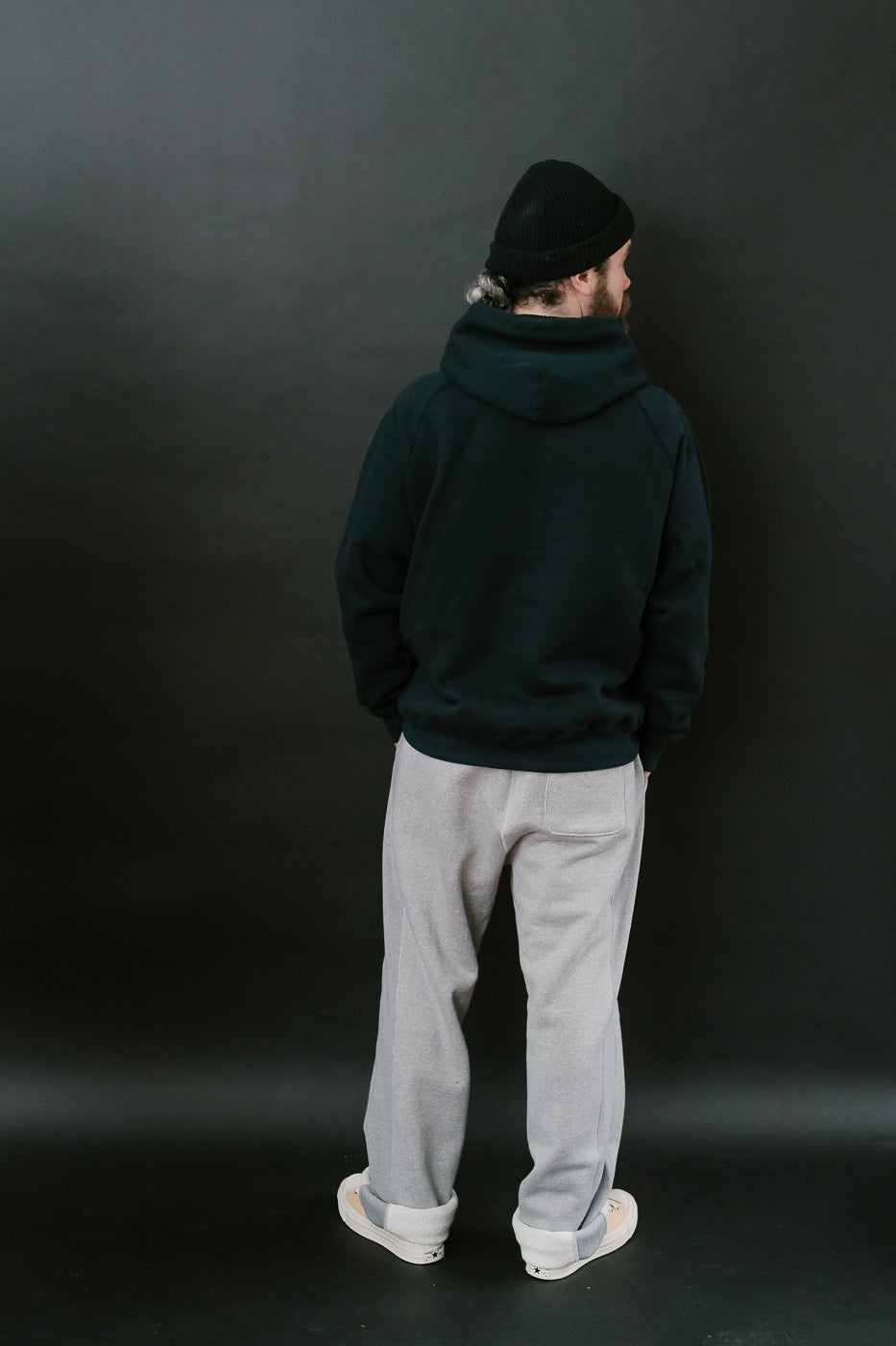 Sweatpant 876gsm Double Heavyweight French Terry - Heather Grey