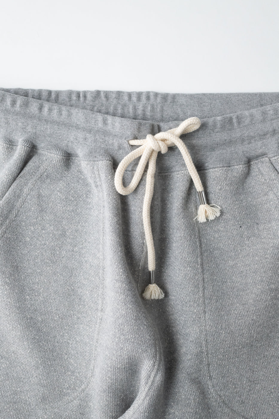 Sweatpant 876gsm Double Heavyweight French Terry - Heather Grey