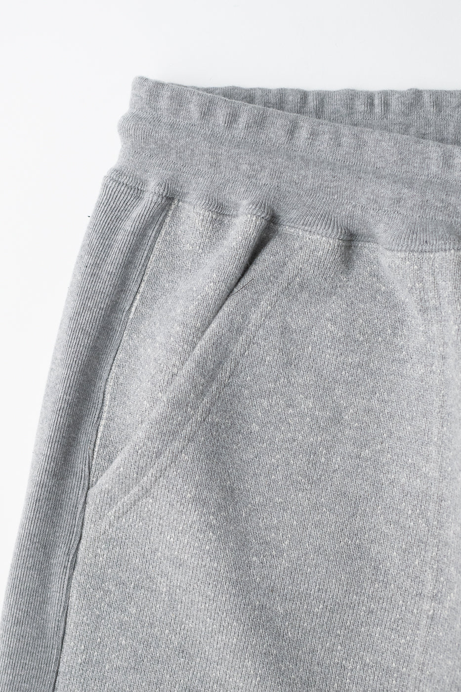 Sweatpant 876gsm Double Heavyweight French Terry - Heather Grey