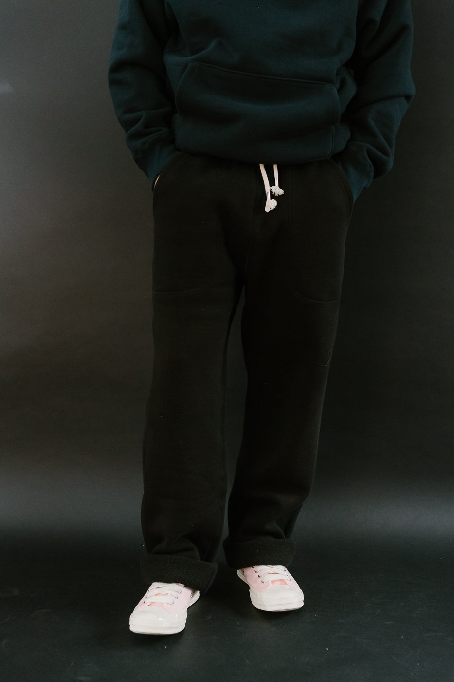 Sweatpant 876gsm Double Heavyweight French Terry - Sumi Black