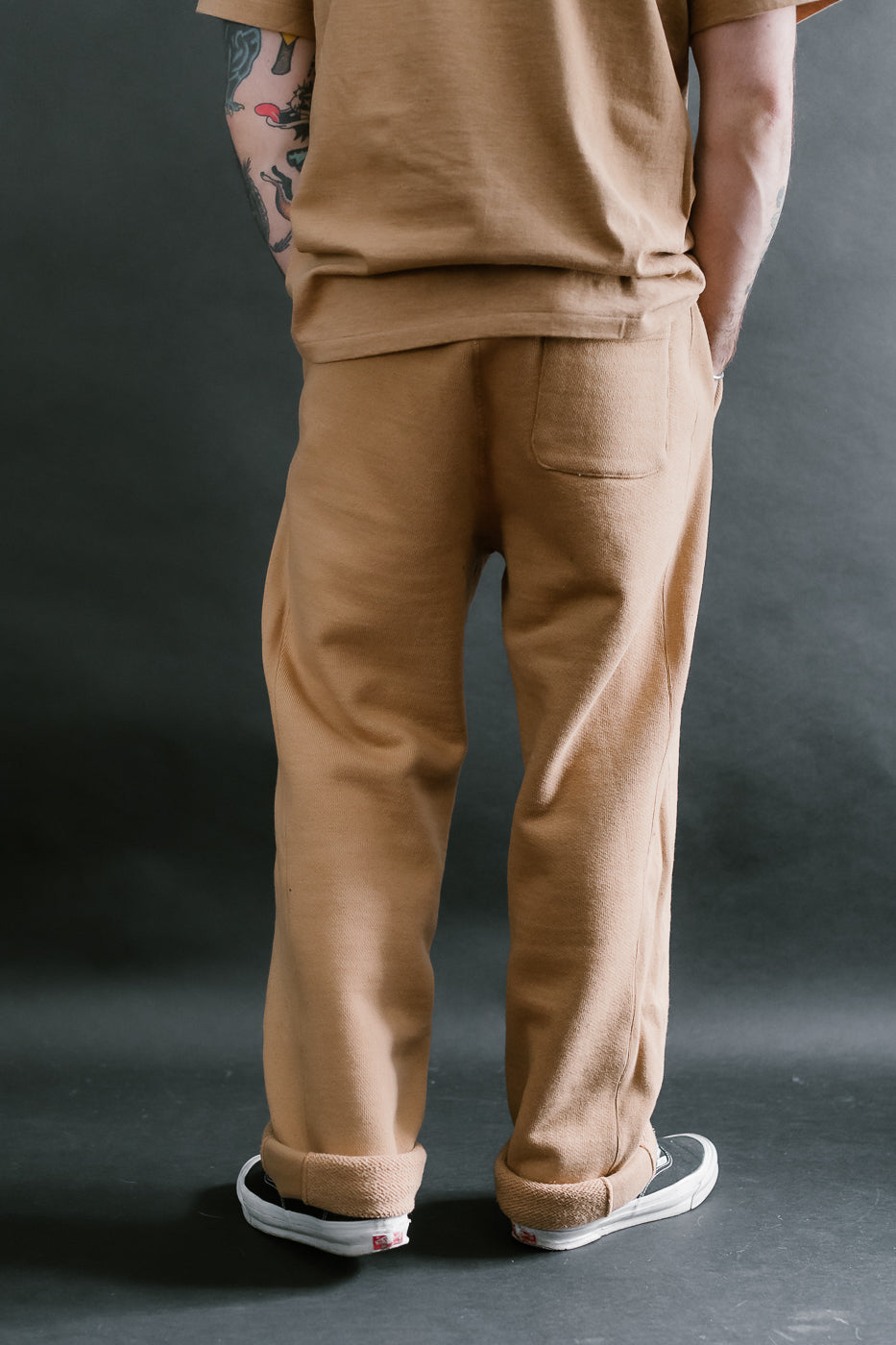 Sweatpant 825gsm Double Heavyweight French Terry Foxfibre® - Coyote 80