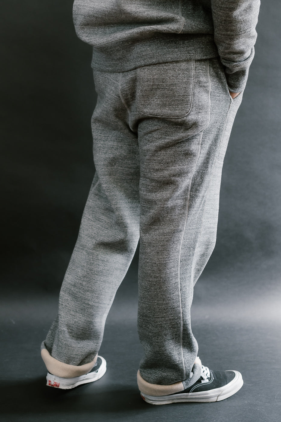 Sweatpants Fleeced Foxfibre® - Charcoal