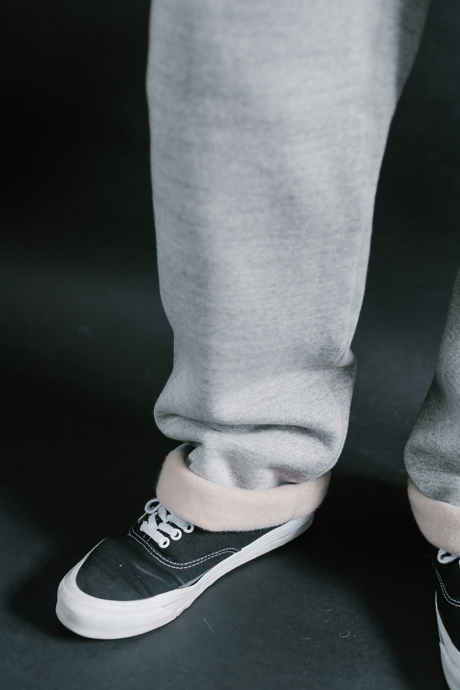 Sweatpants Fleeced Foxfibre® - Heather Grey