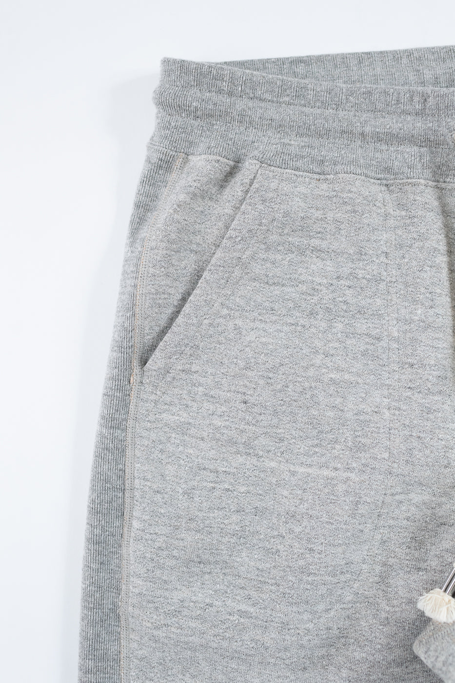 Sweatpants Fleeced Foxfibre® - Heather Grey