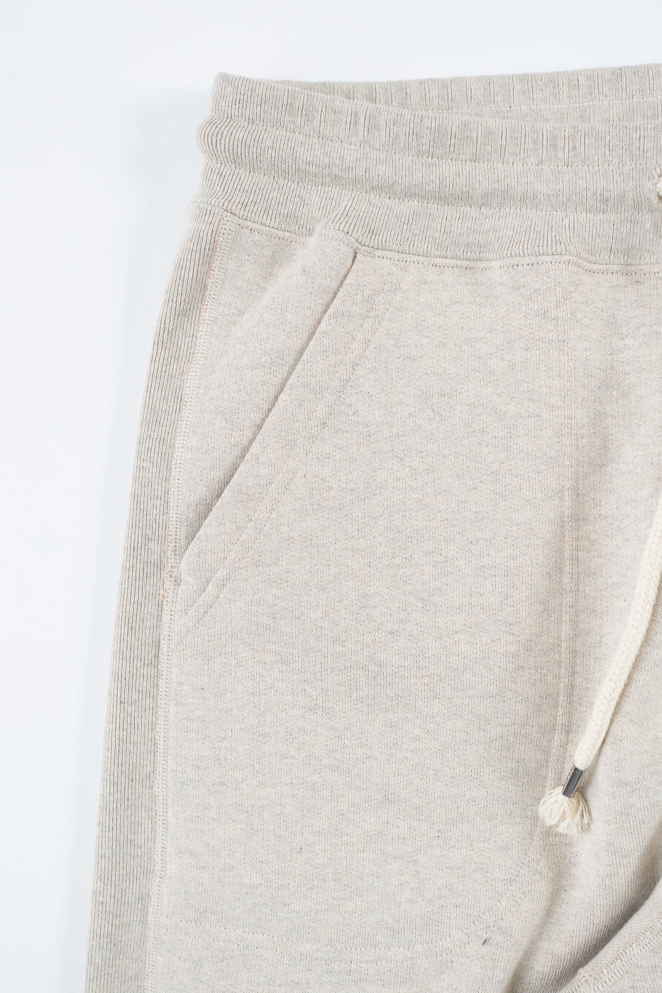 Sweatpants Fleeced Foxfibre® - Oatmeal