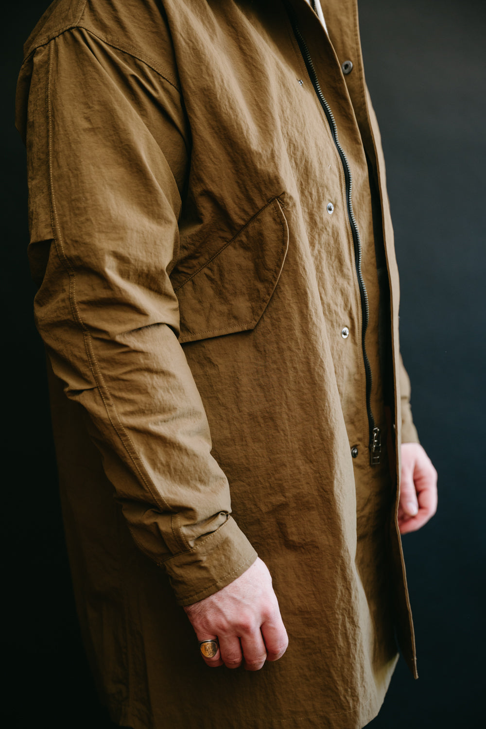 Fishtail Parka - Nutmeg Nylon