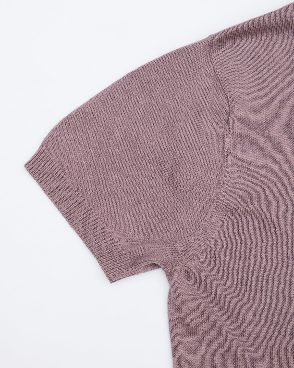 Knit T-Shirt - Mauve