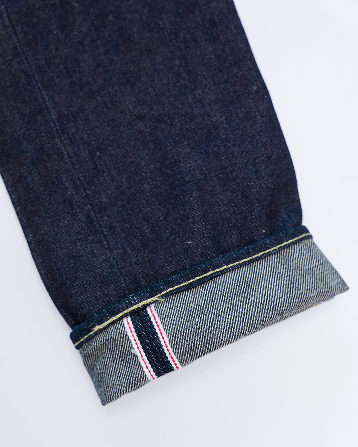 IH-777S-19L - 19oz Left Hand Twill Selvedge Denim Slim Tapered Cut Jeans - Indigo