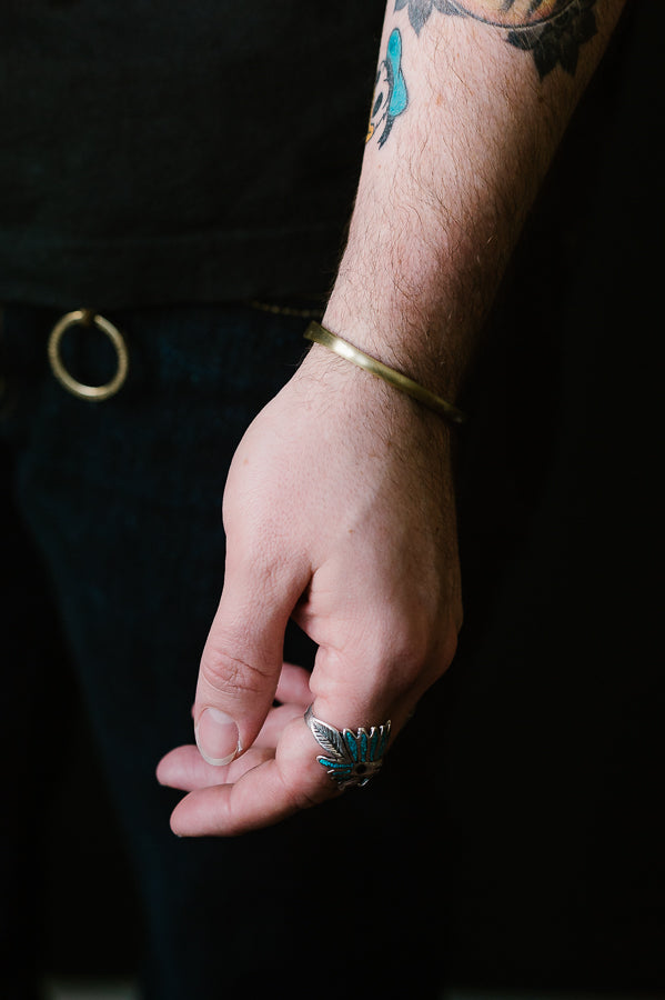 The Champion Cuff - Brushed - Brass