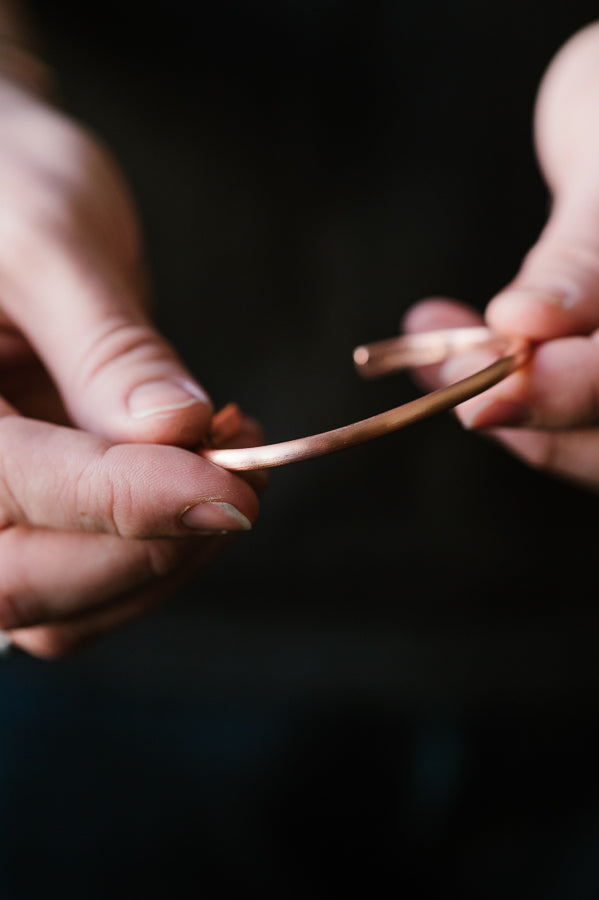 The Champion Cuff - Brushed - Copper