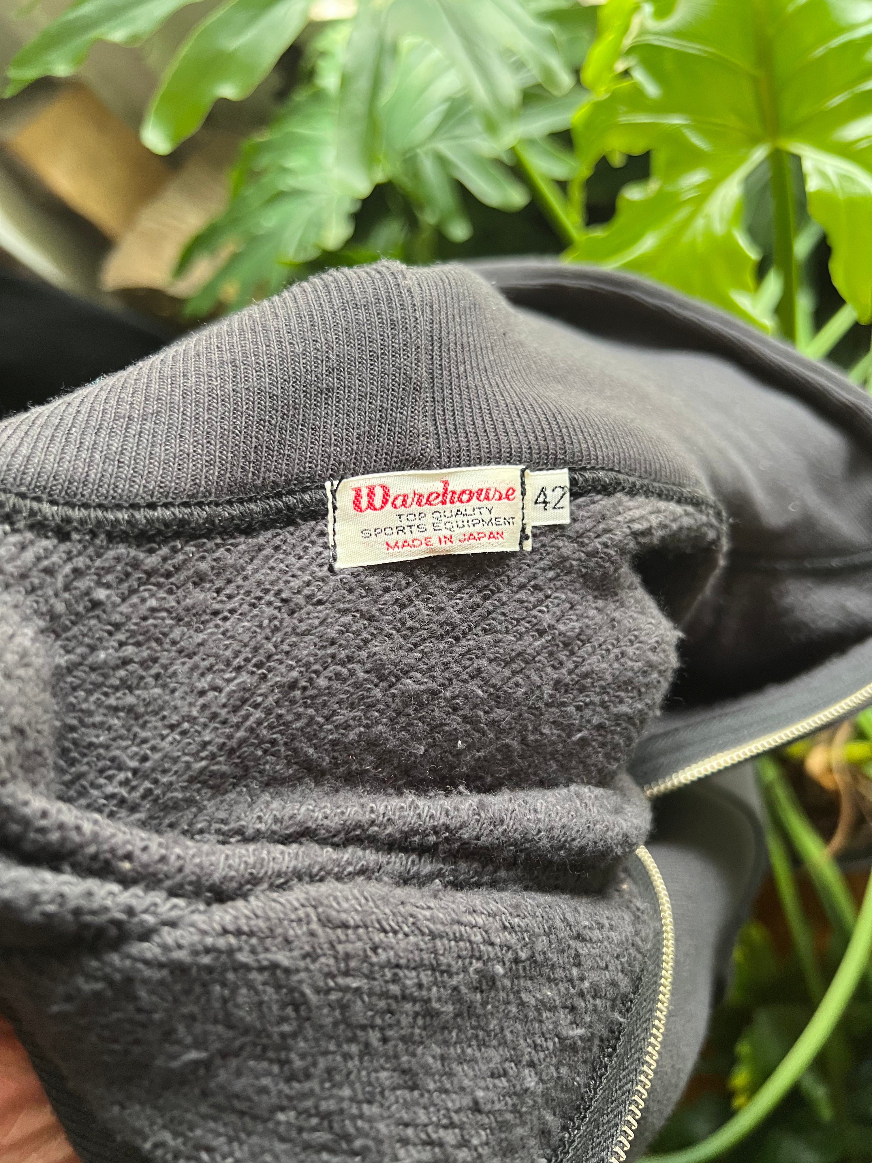 Gently Used Warehouse & Co. Loopwheel Full-Zip Hoodie - Sumikuro - 42