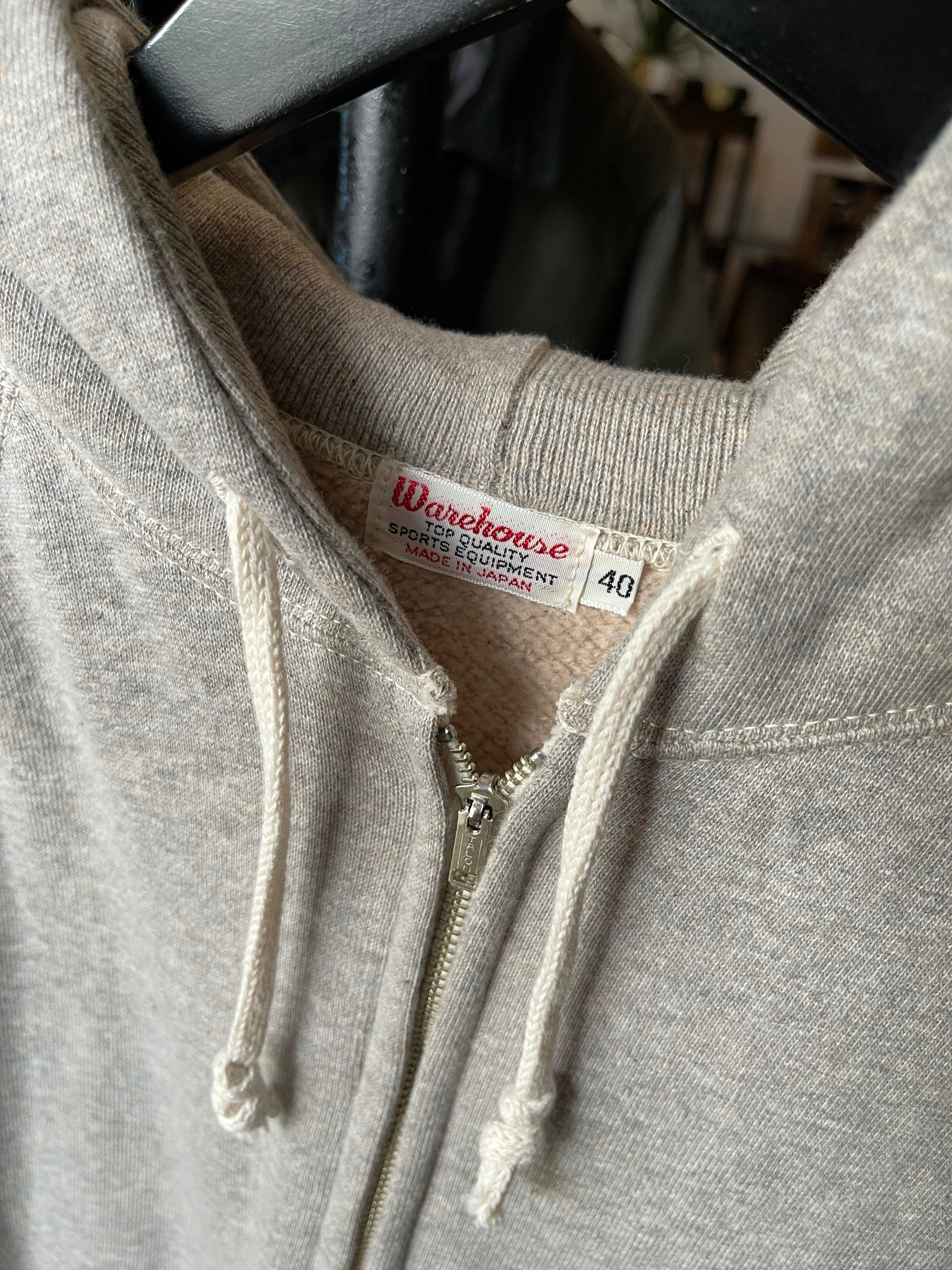 Gently Used Warehouse & Co. - Lot 451 - Loopwheel Full-Zip Hoodie - Heather Grey - 40