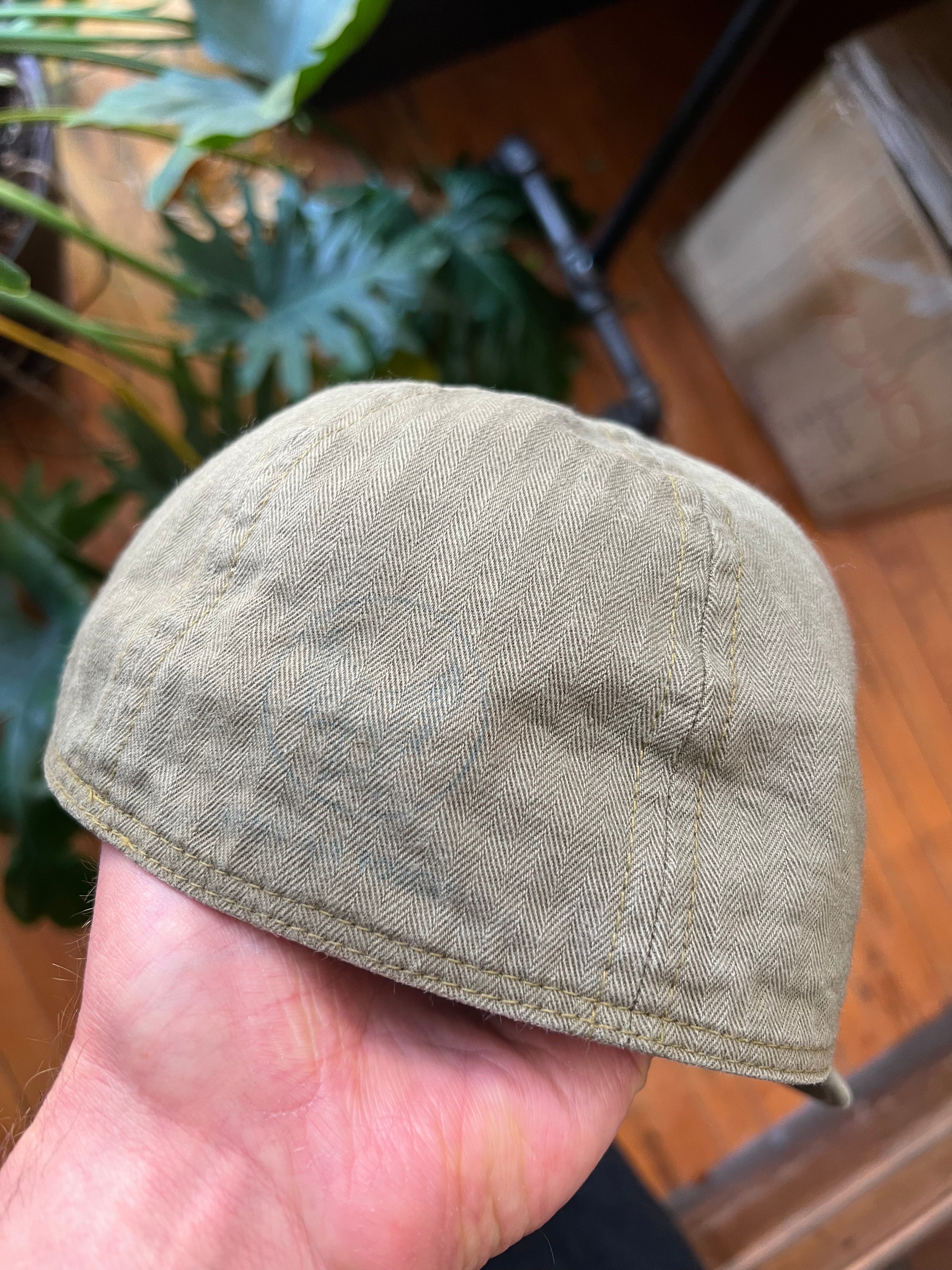 Gently Used Buzz Rickson's Mechanic Cap - Green