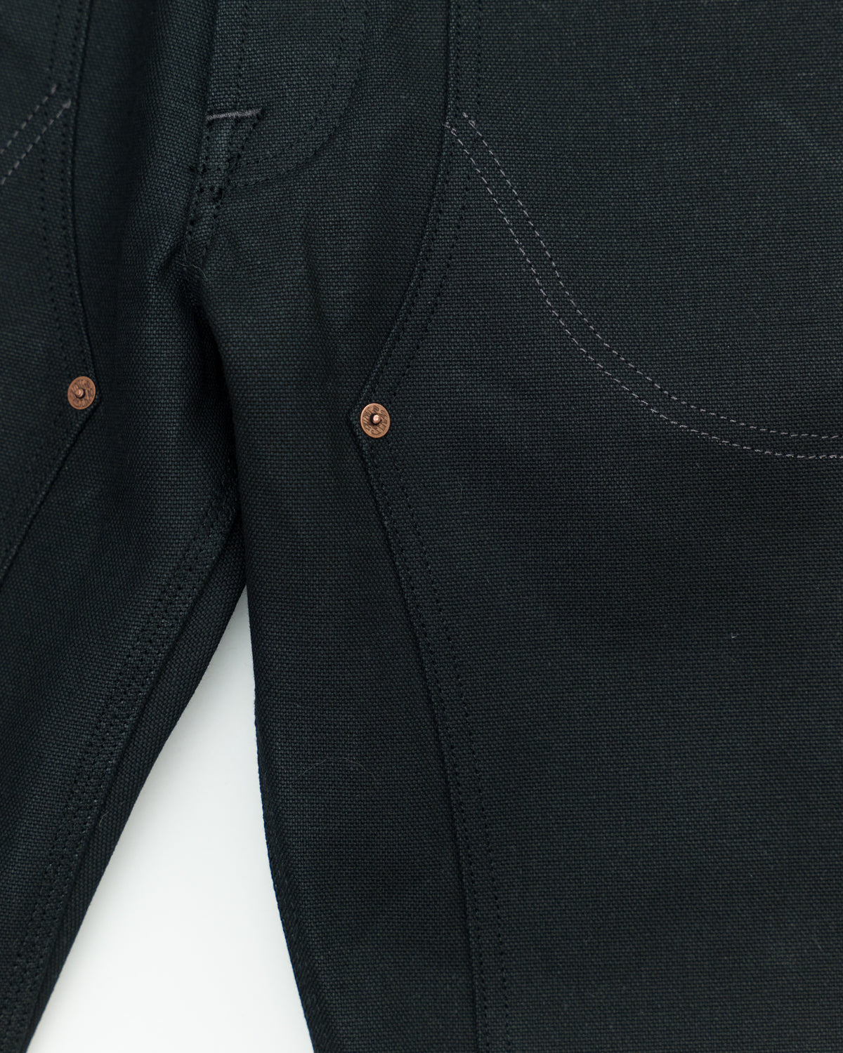 13oz - Wendell Double Knee Pant - Smithson Canvas Black