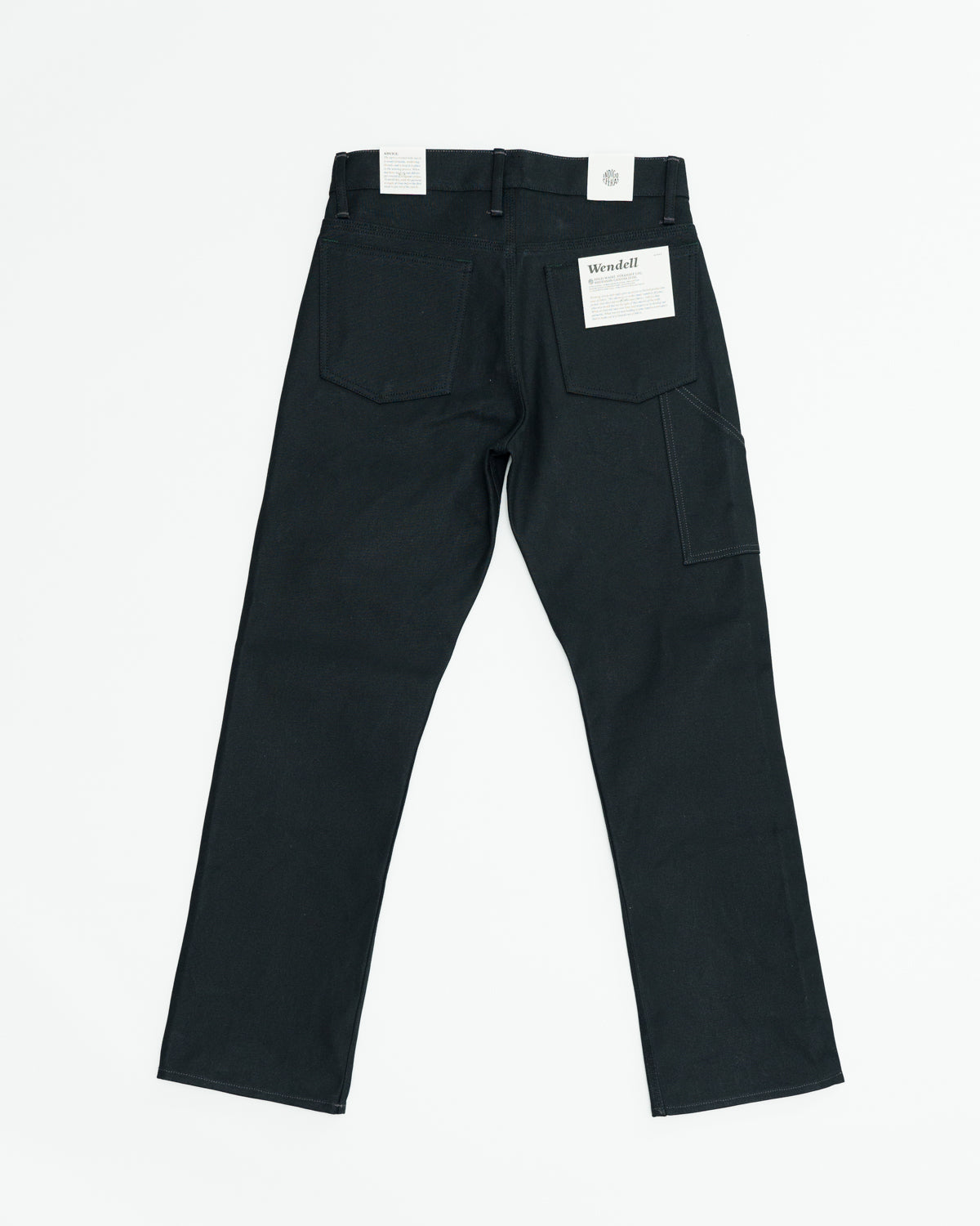 13oz - Wendell Double Knee Pant - Smithson Canvas Black