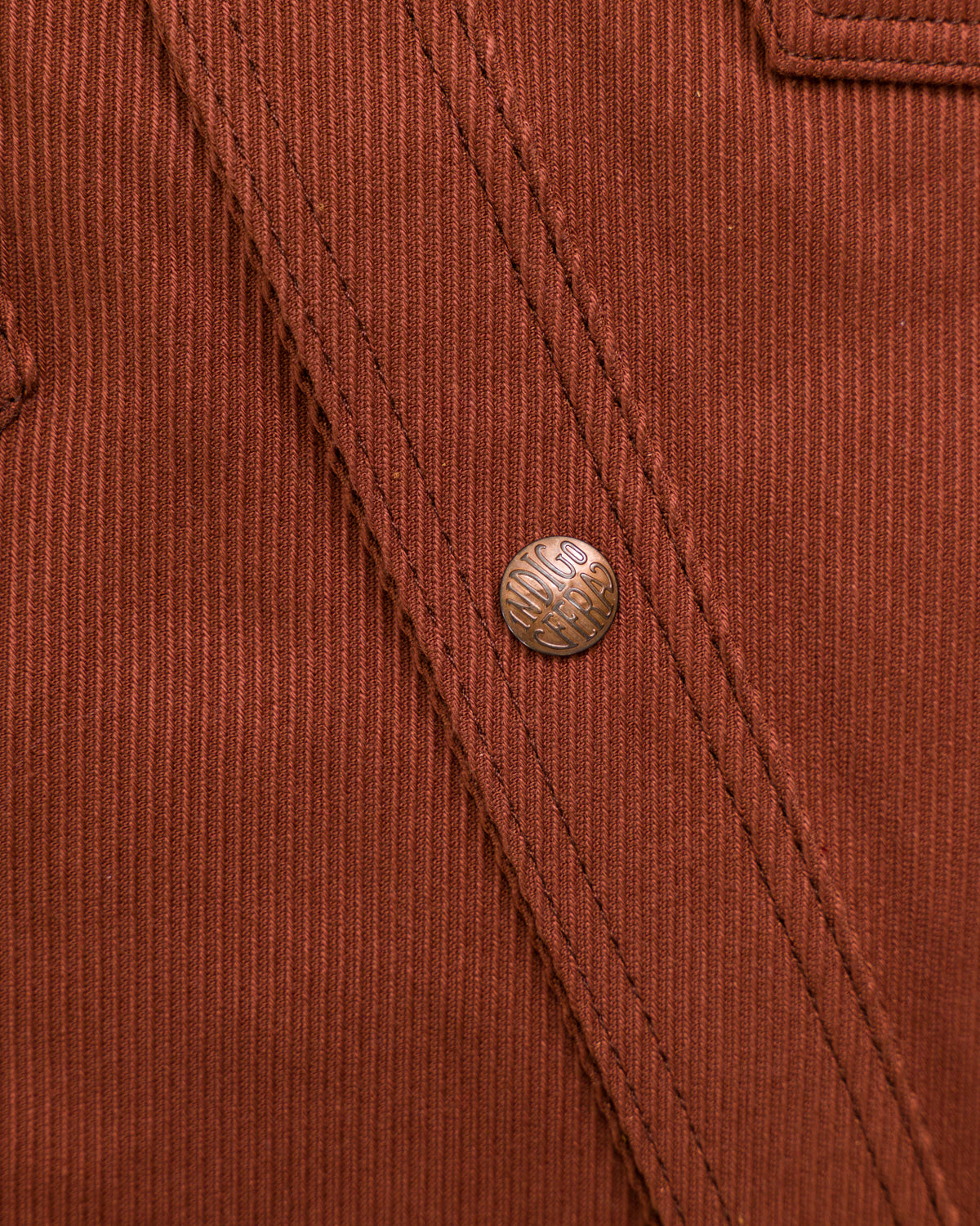 Fargo Shirt Cotton Kersey - Rust