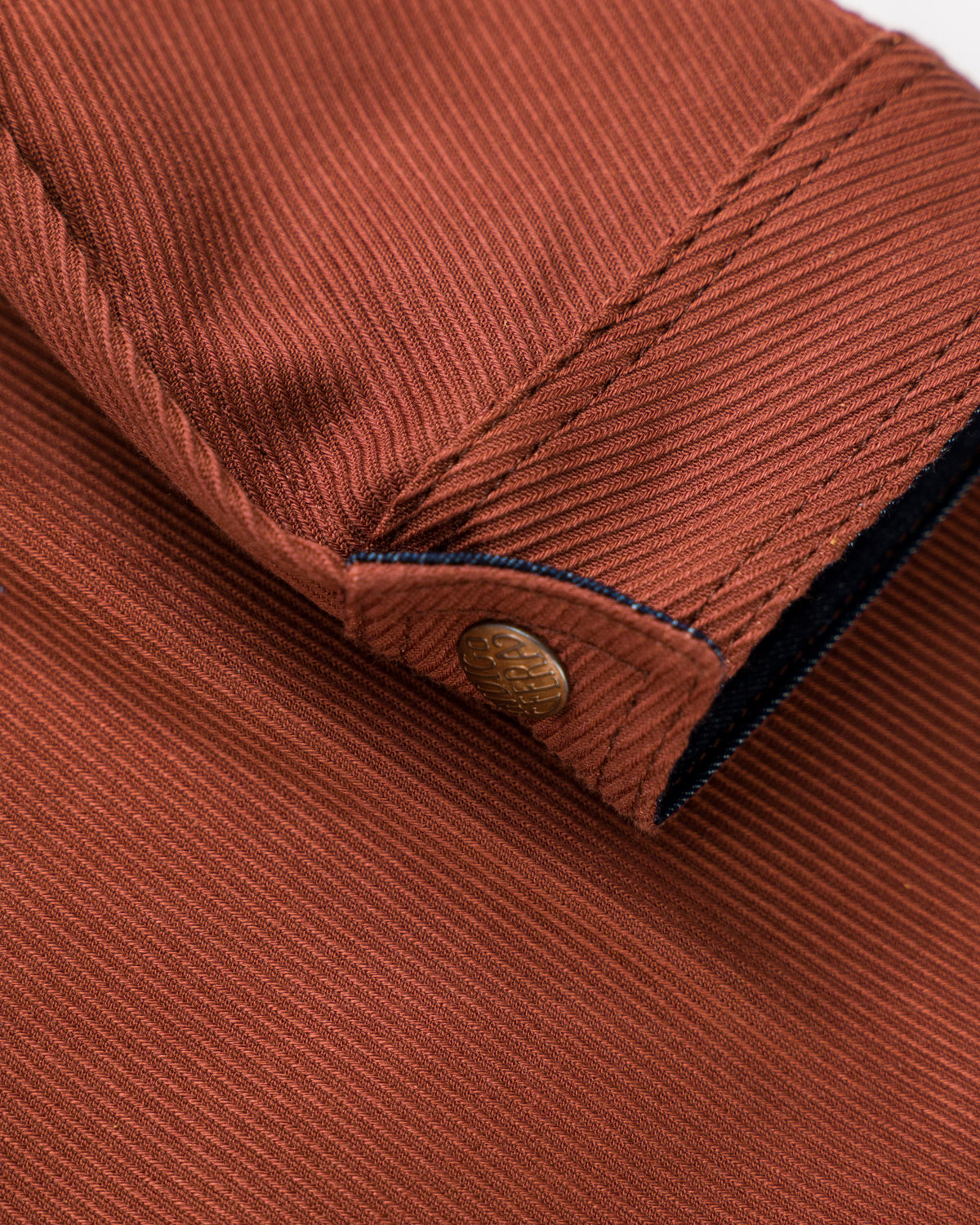 Fargo Shirt Cotton Kersey - Rust