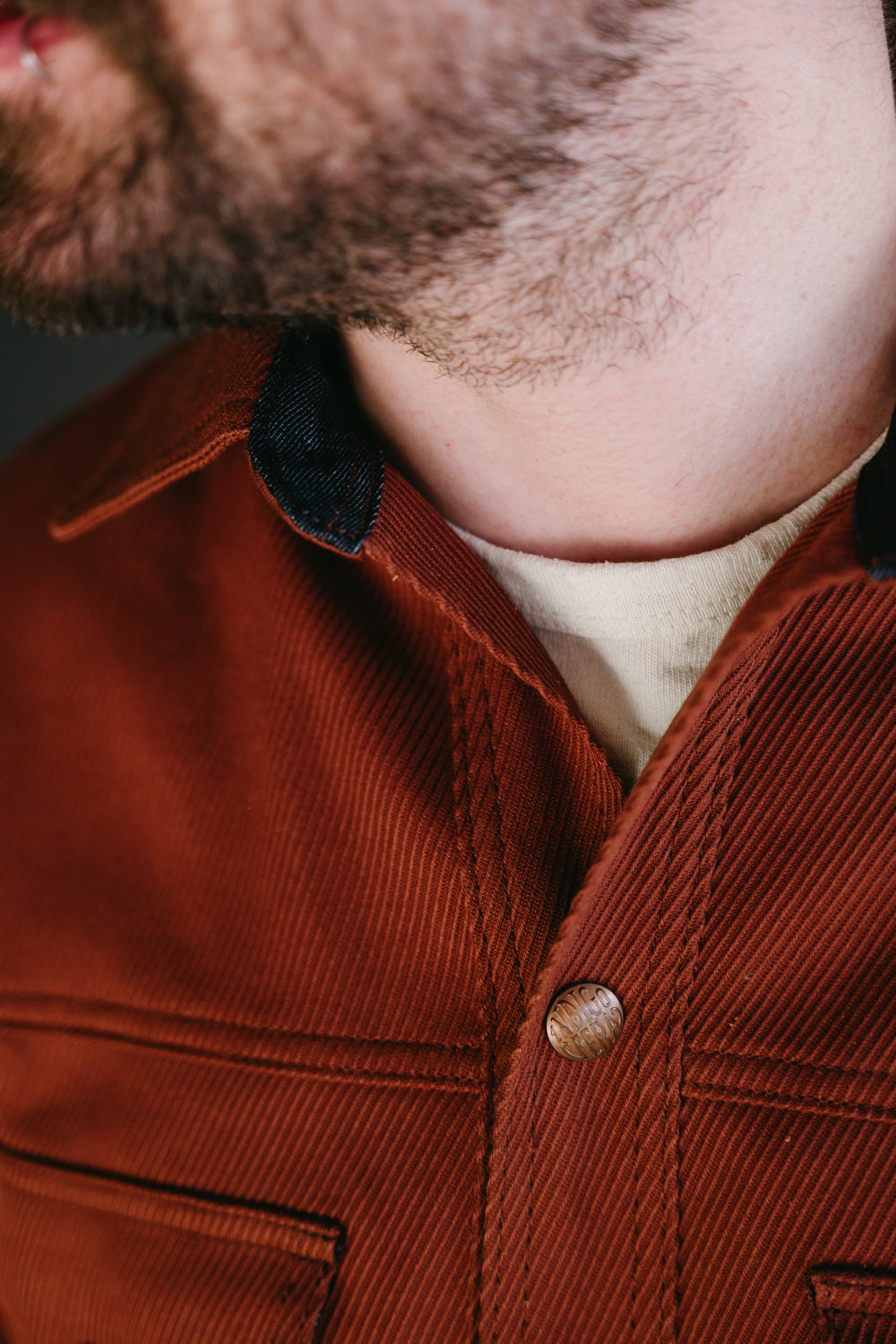 Fargo Shirt Cotton Kersey - Rust