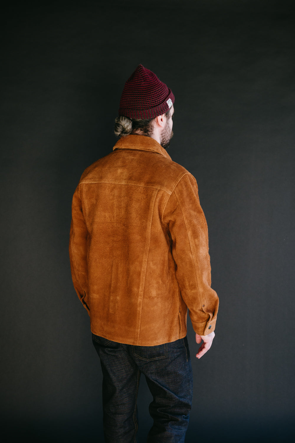 Fargo Trucker Jacket Leather - Cognac