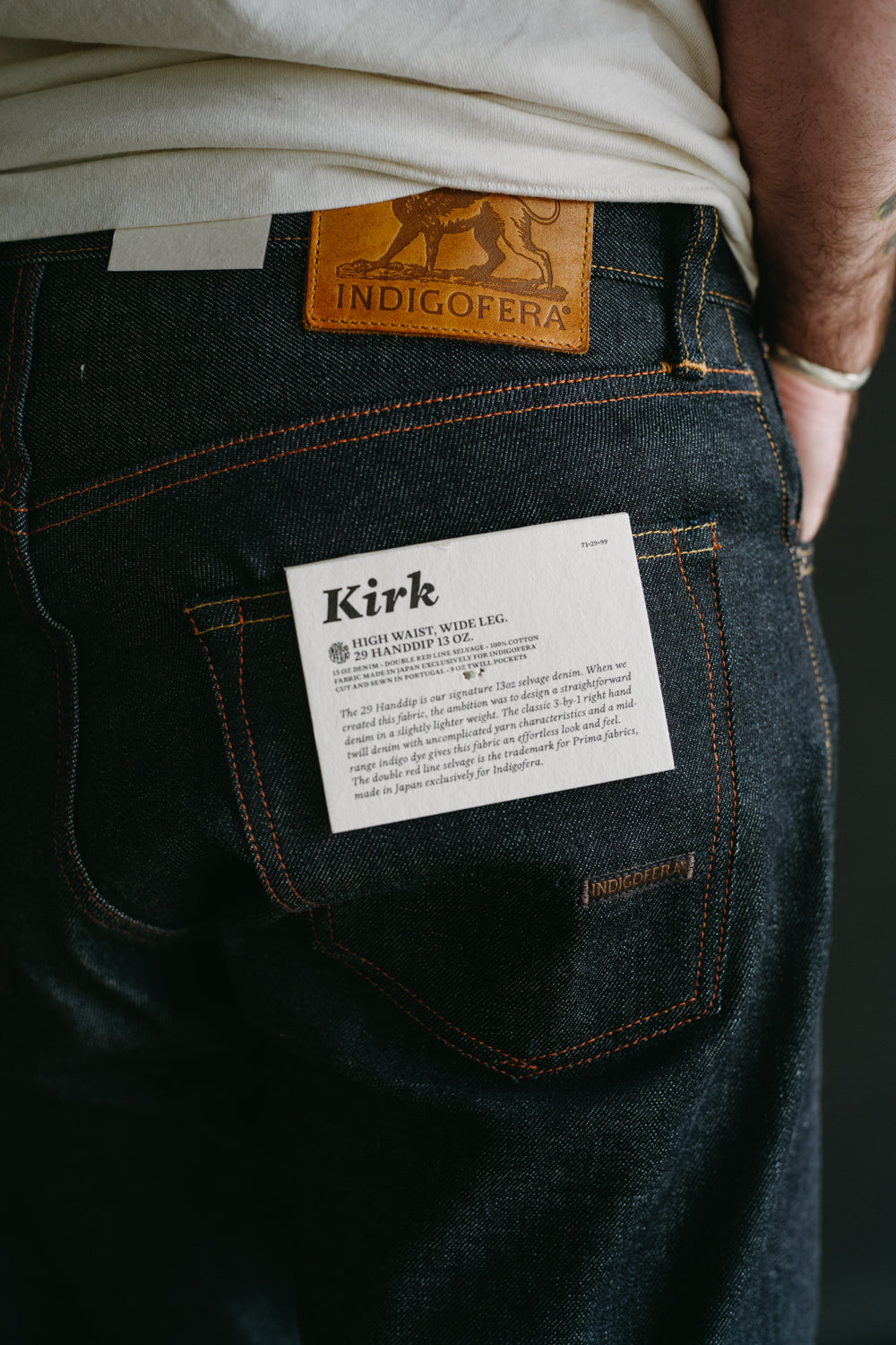 13oz - Kirk Straight Fit - 29 Handdip