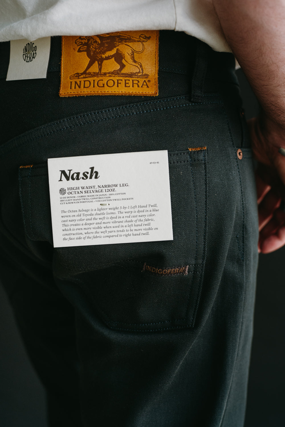 12oz - Nash Slim Selvedge - Octan