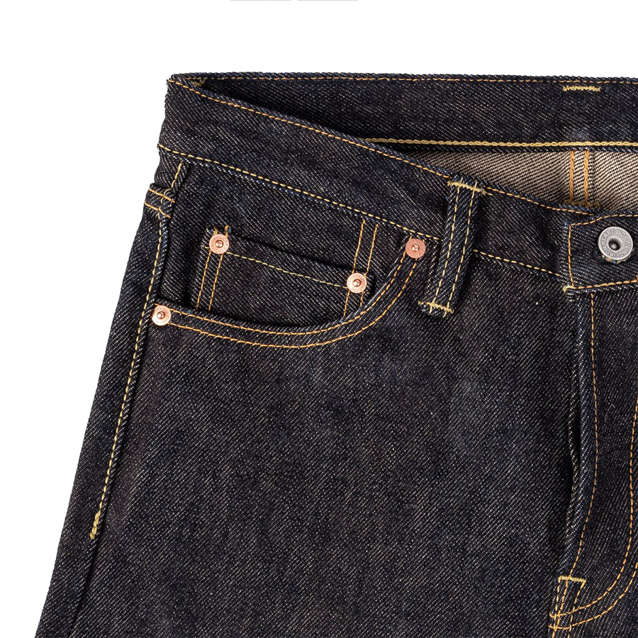 IH-666-SST - 21oz Shinayaka Selvedge Denim Slim Straight - Indigo