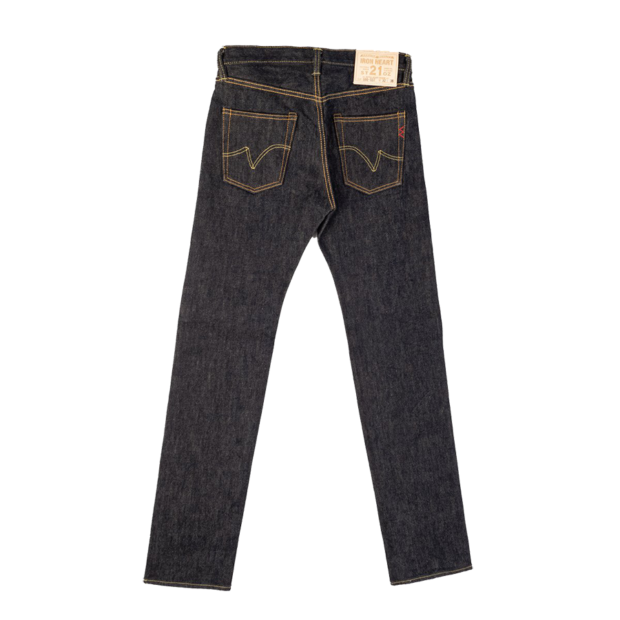 IH-666-SST - 21oz Shinayaka Selvedge Denim Slim Straight - Indigo