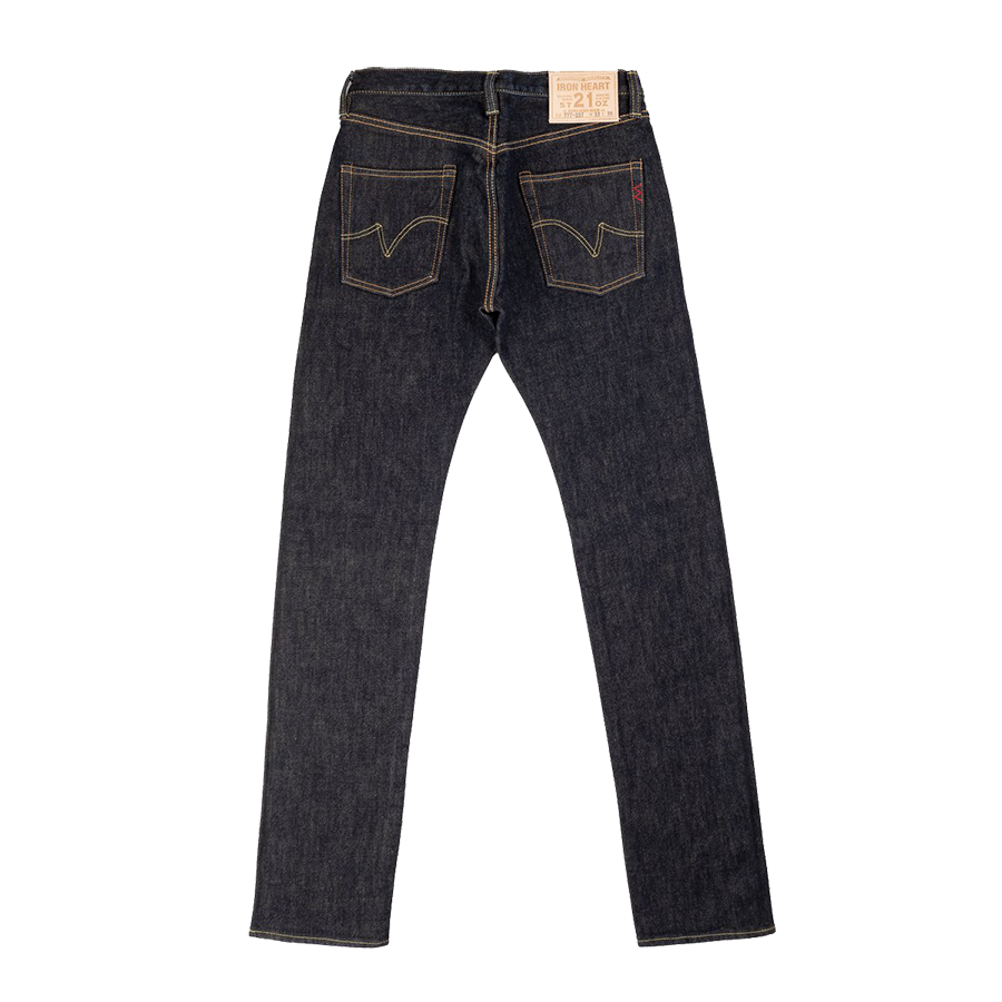 IH-777-SST - 21oz Shinayaka Selvedge Denim Slim Tapered - Indigo