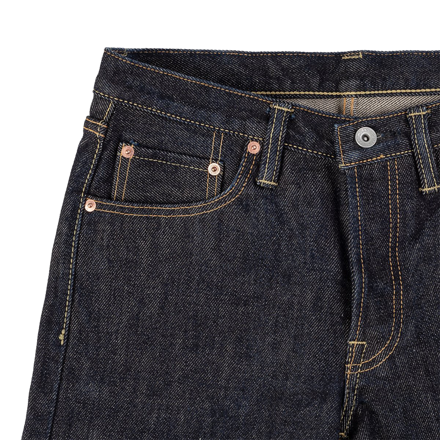 IH-777-SST - 21oz Shinayaka Selvedge Denim Slim Tapered - Indigo