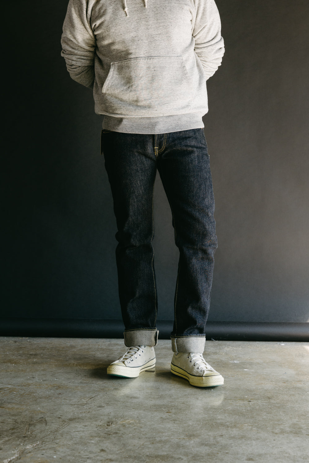 IH-777S-21 -21oz Selvedge Denim Slim Tapered - Indigo