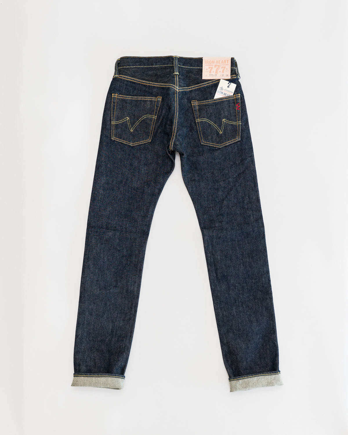 IH-777S-21 -21oz Selvedge Denim Slim Tapered - Indigo