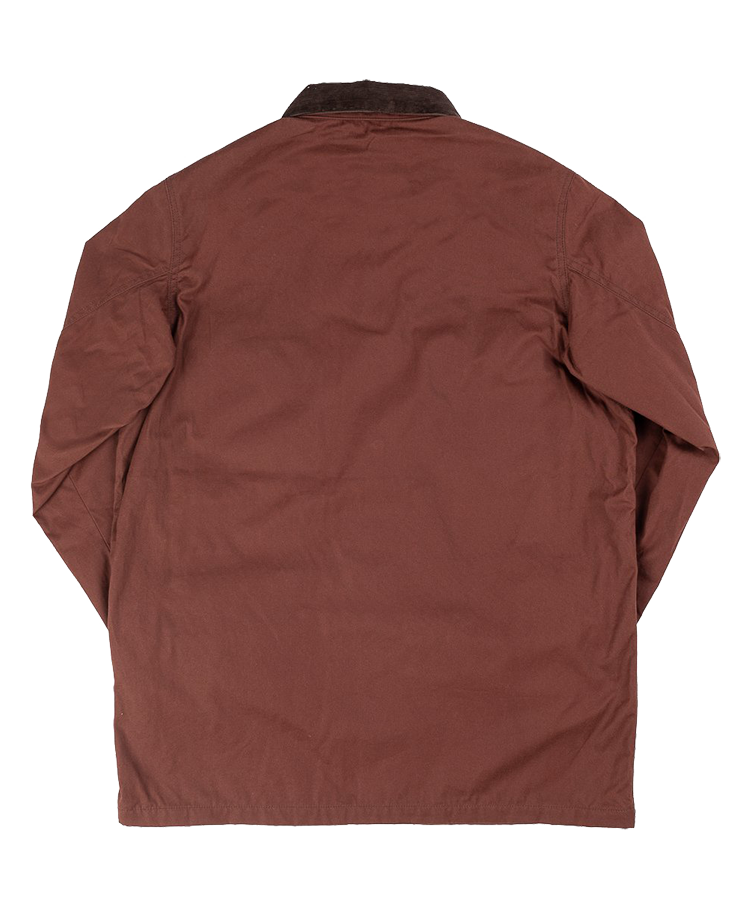 IHJ-104-BRN - 7.7oz Oiled Cotton Chore Jacket - Brown