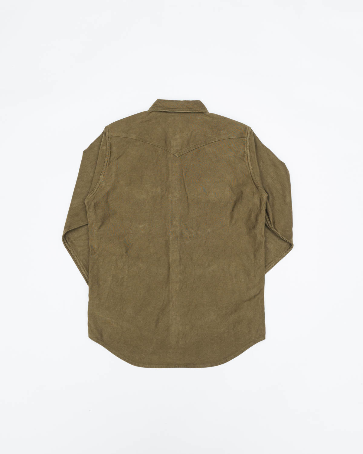 IHSH-331-ODG - 12oz Moleskin CPO Shirt  - Olive