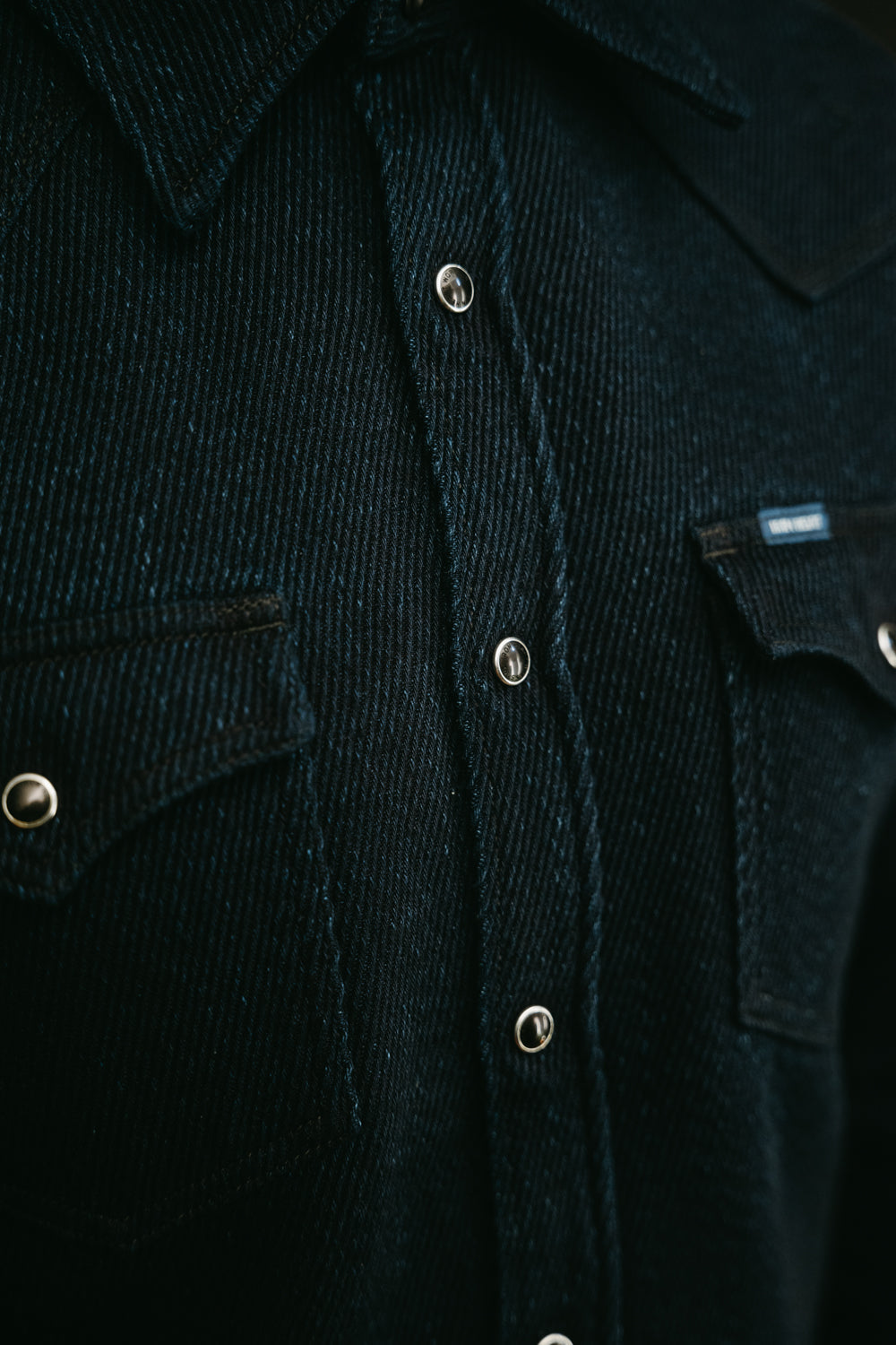 IHSH-208-IND - Kersey Western Shirt - Indigo