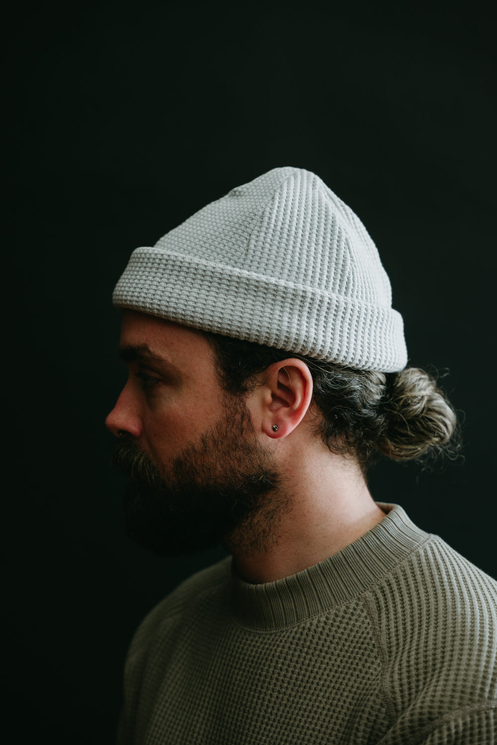 Waffle Knit Cap - 271 Iceberg