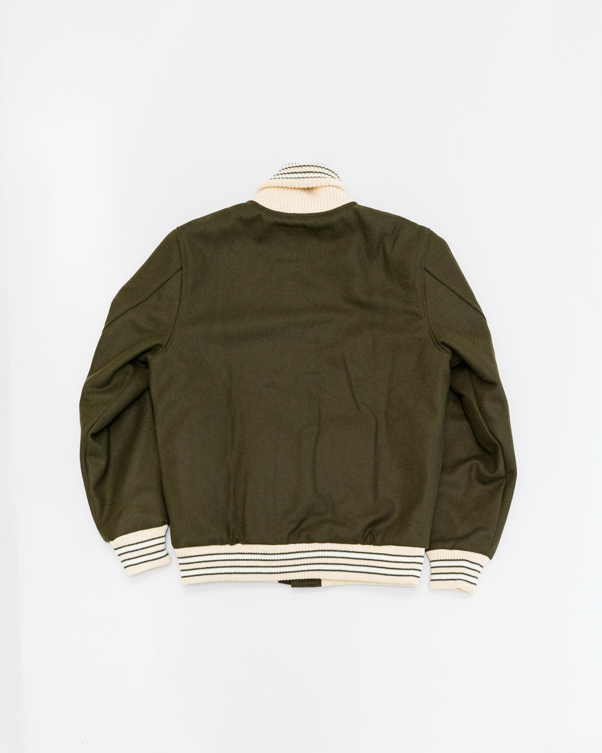 James Dant x Dehen - Club Jacket - Loden, Cream