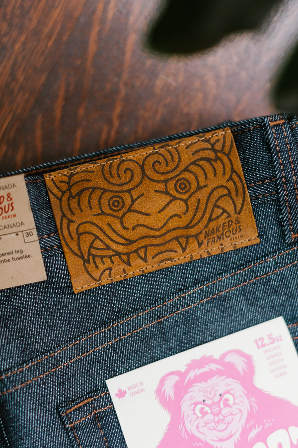 12.5oz - Comfort Monster Brushed Selvedge - Easy Guy