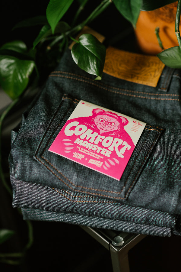 12.5oz - Comfort Monster Brushed Selvedge - Easy Guy