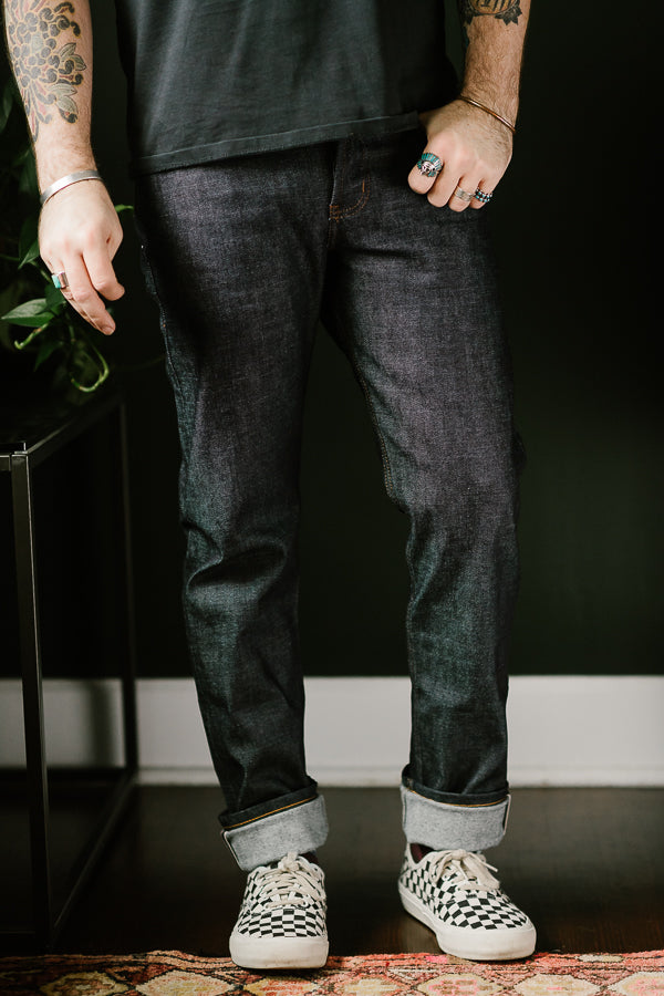 12.5oz - Comfort Monster Brushed Selvedge - Weird Guy