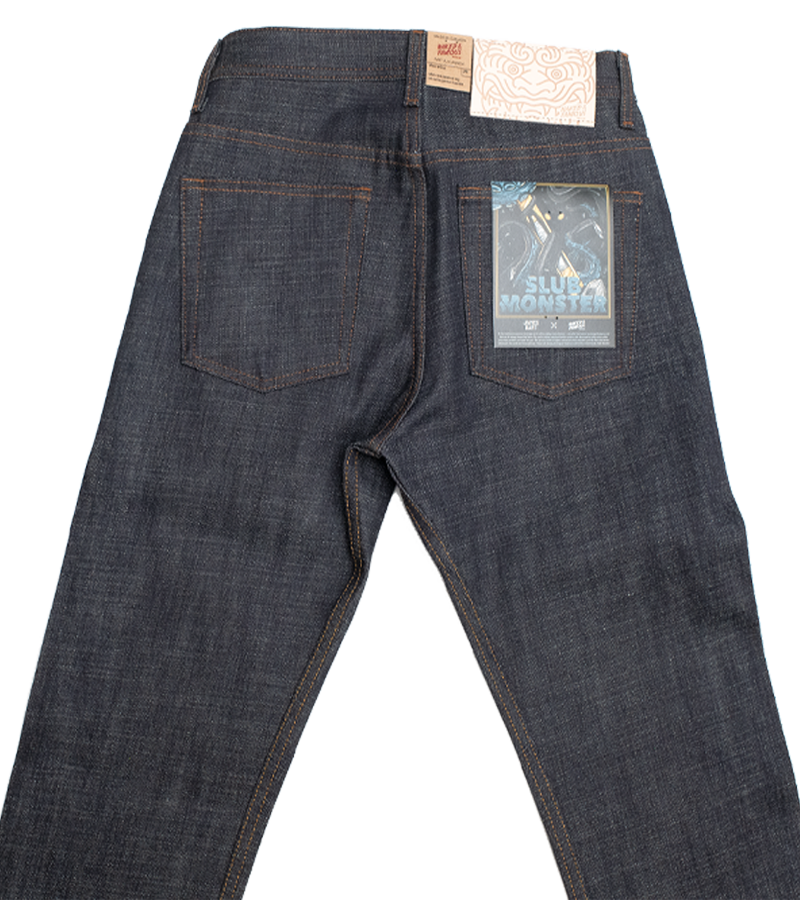 14.5oz - Slub Monster Selvedge - Weird Guy