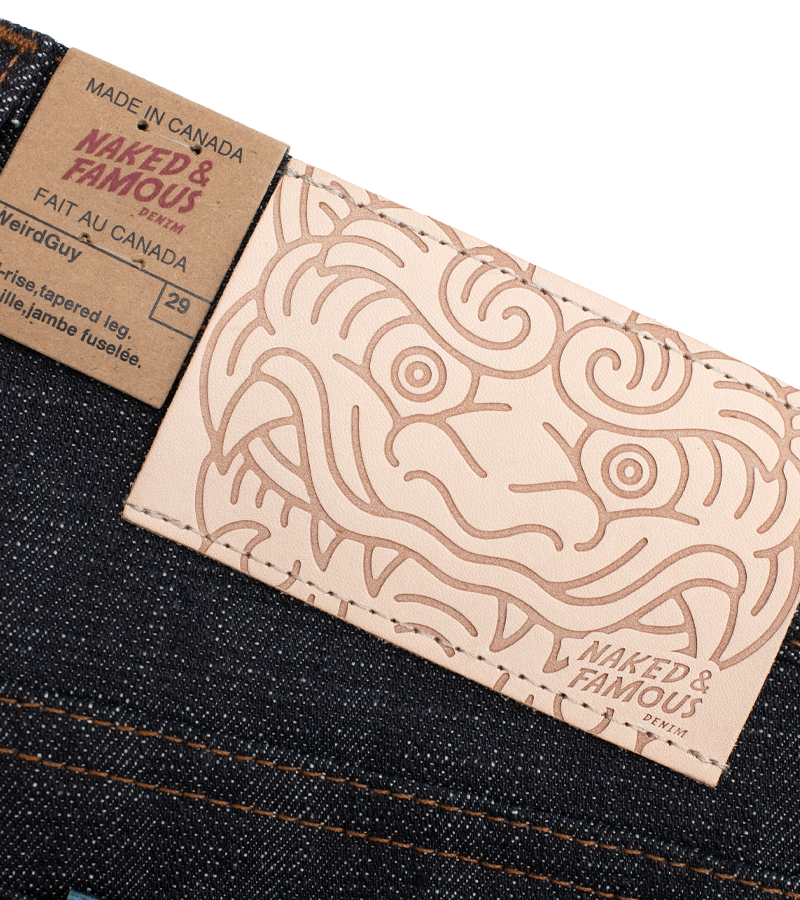 14.5oz - Slub Monster Selvedge - Weird Guy