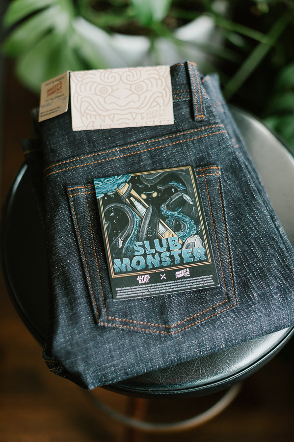 14.5oz - Slub Monster Selvedge - Super Guy