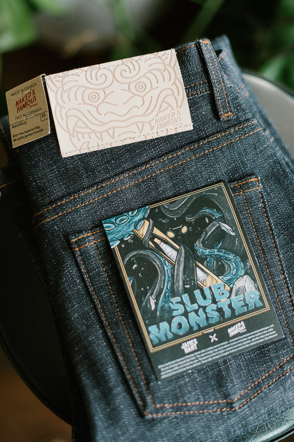 14.5oz - Slub Monster Selvedge - Super Guy