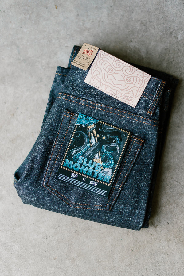 14.5oz - Slub Monster Selvedge - Super Guy