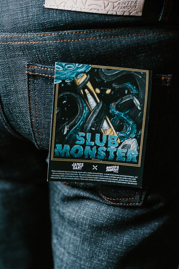 14.5oz - Slub Monster Selvedge - Super Guy