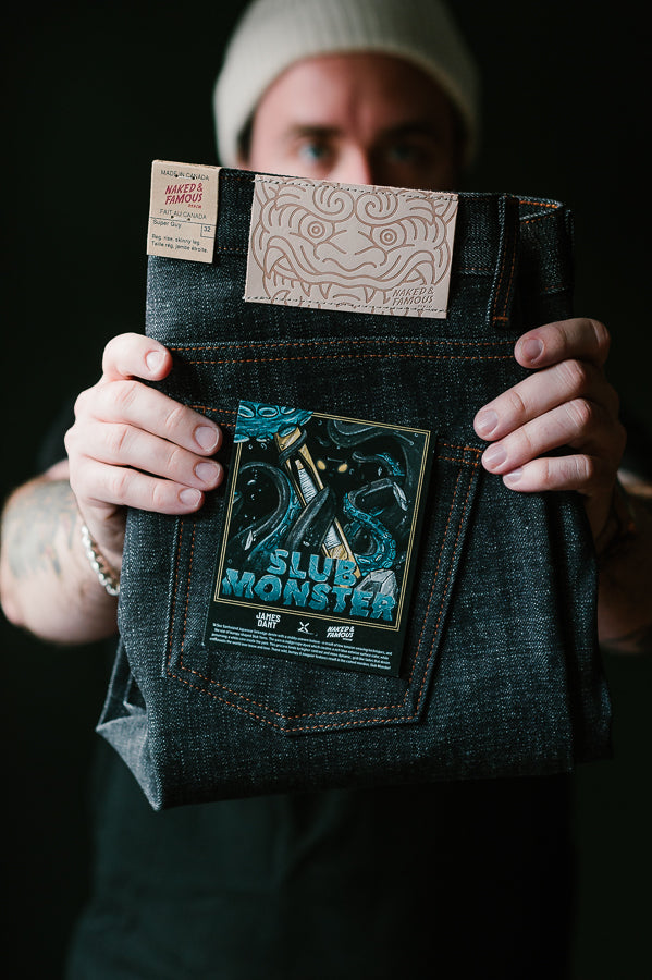 14.5oz - Slub Monster Selvedge - Super Guy