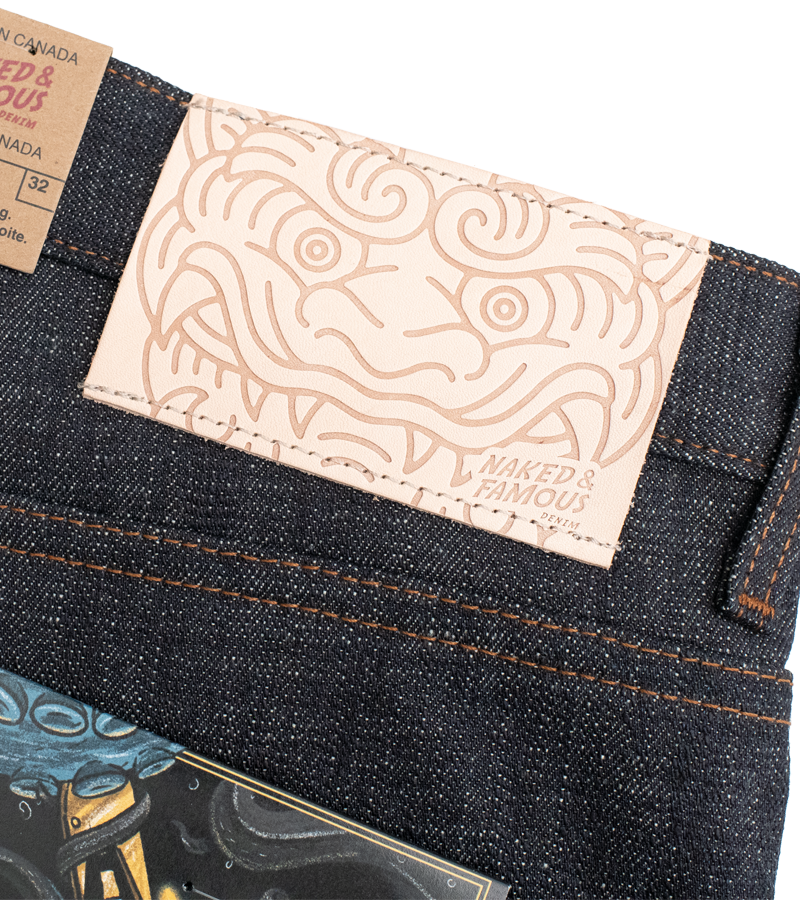 14.5oz - Slub Monster Selvedge - Super Guy