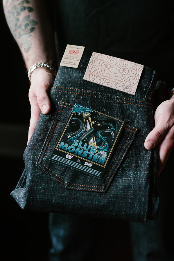 14.5oz - Slub Monster Selvedge - Super Guy