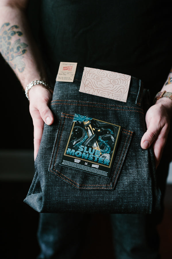 14.5oz - Slub Monster Selvedge - Super Guy